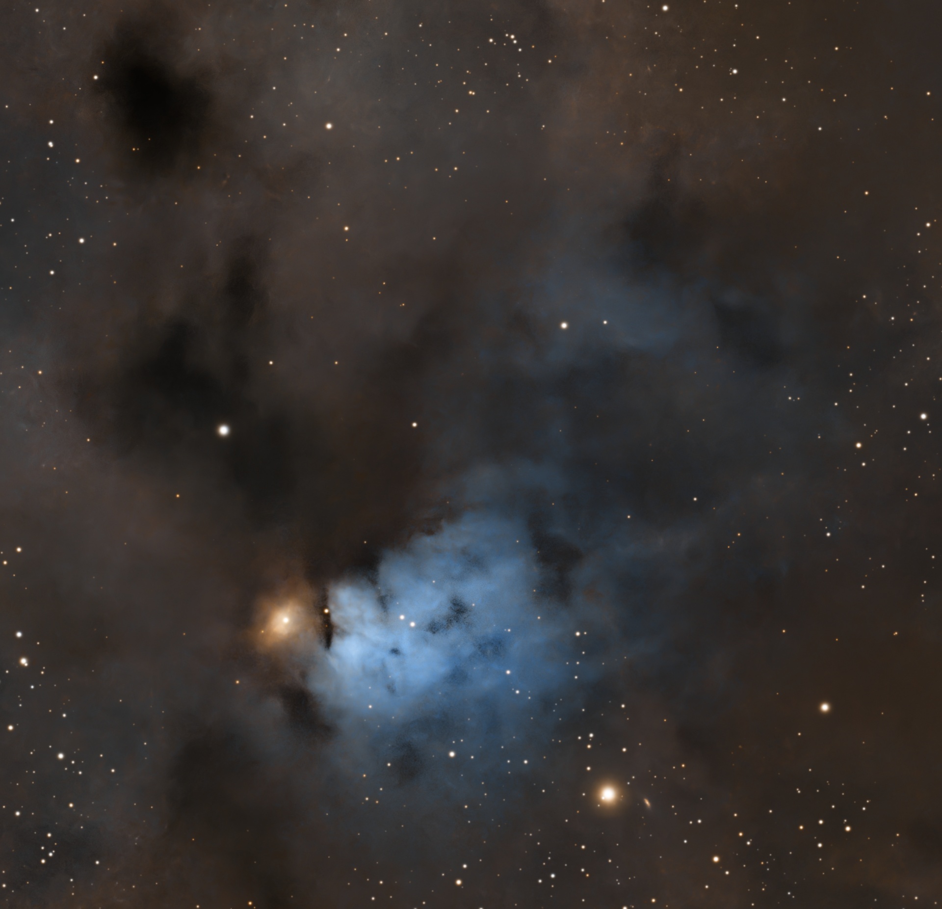 Reflection Nebula in B211