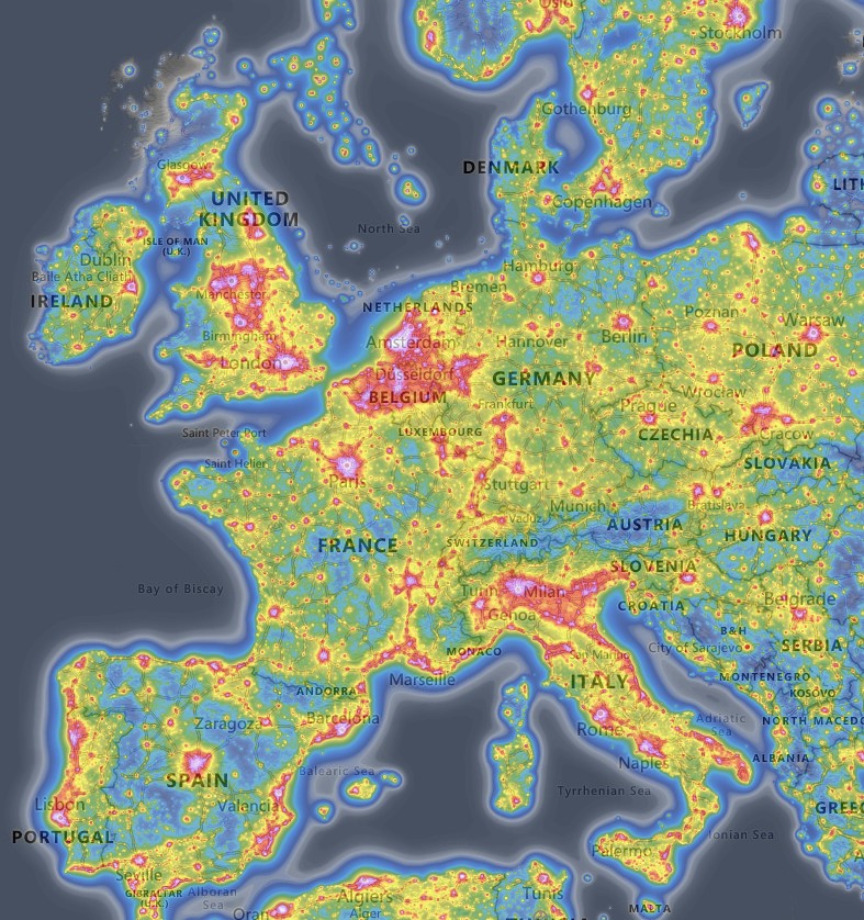 light-pollution-europe