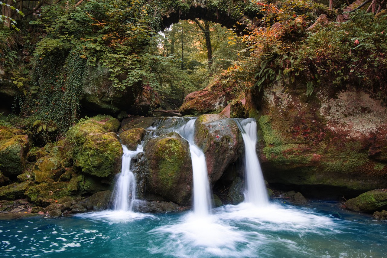 Landscape photograph in the Mullerthal region, Luxembourg