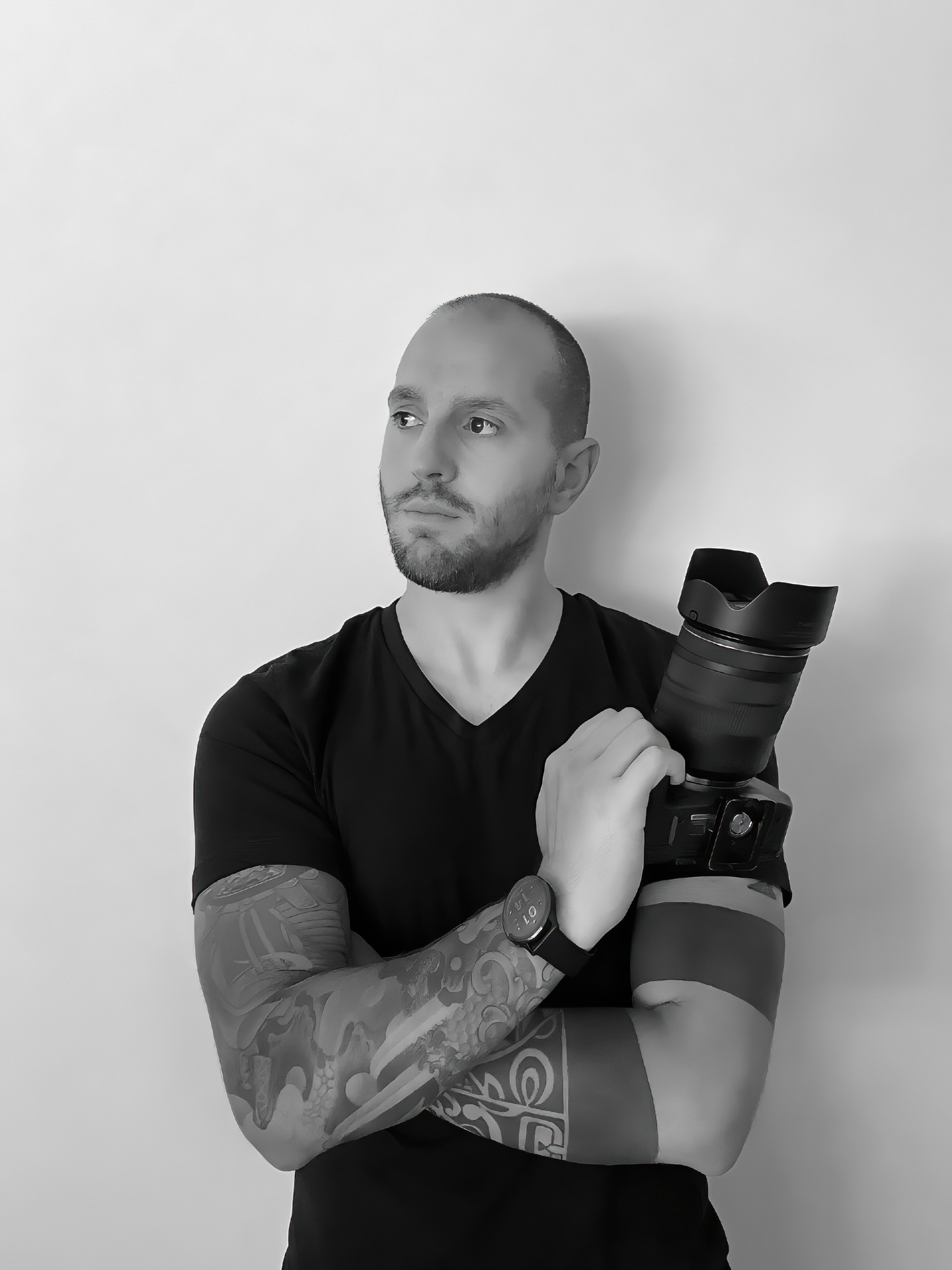 Portrait of Adriano Anfuso, photographer and science writer based in Luxembourg