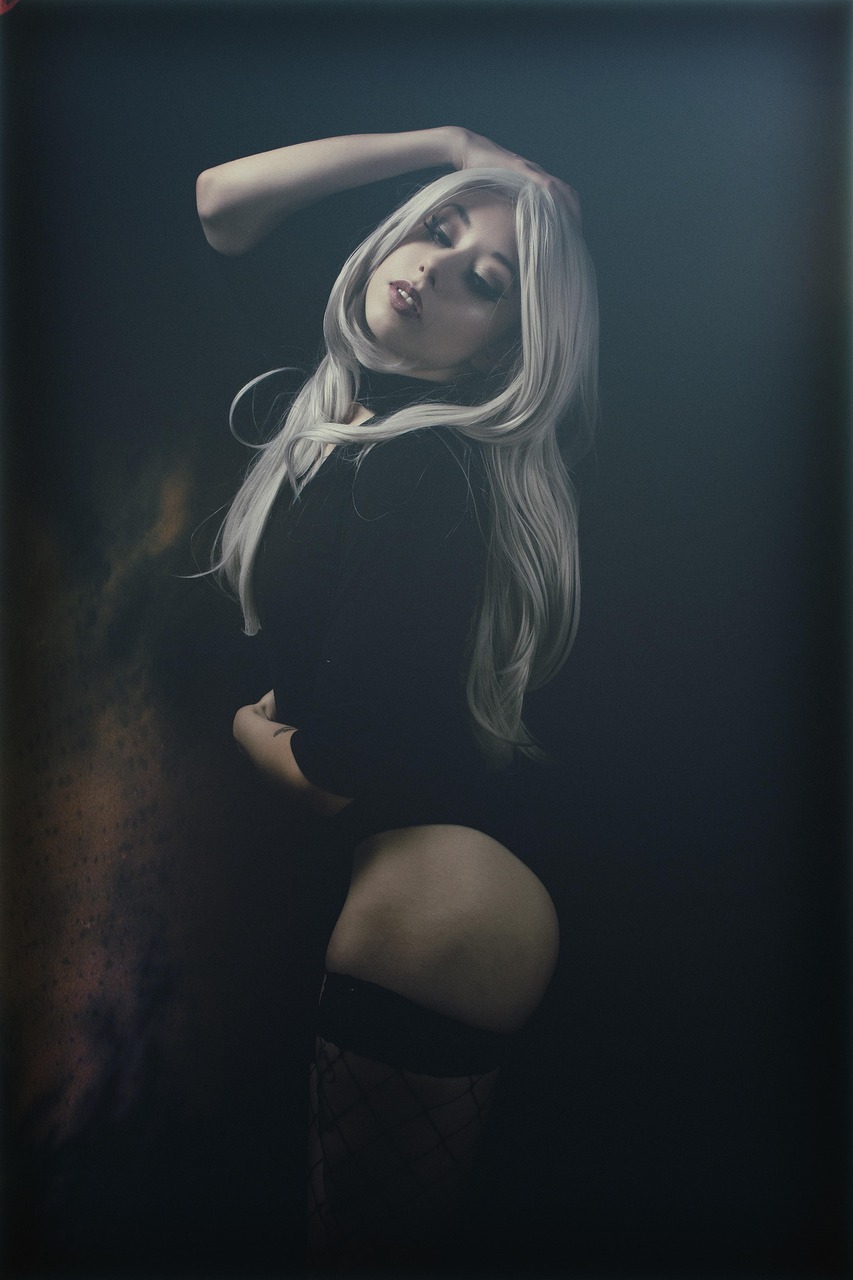 Close-up portrait detail with soft natural light &ndash; professional retouching