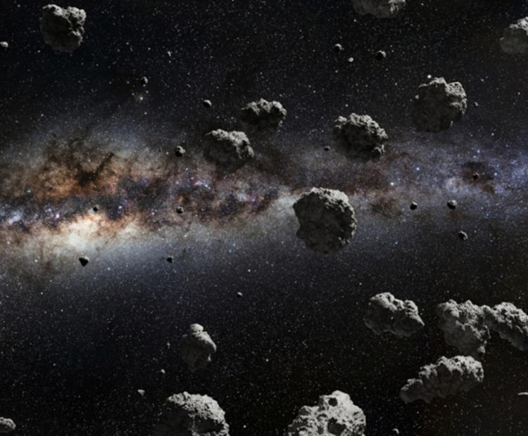 Artist impression: Asteroids | © Double A Studios