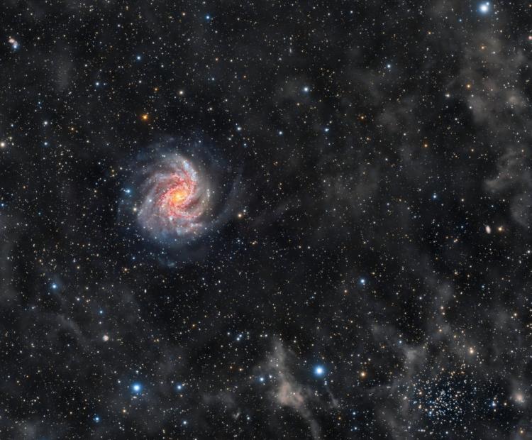 Firework Galaxy | © Adriano Anfuso