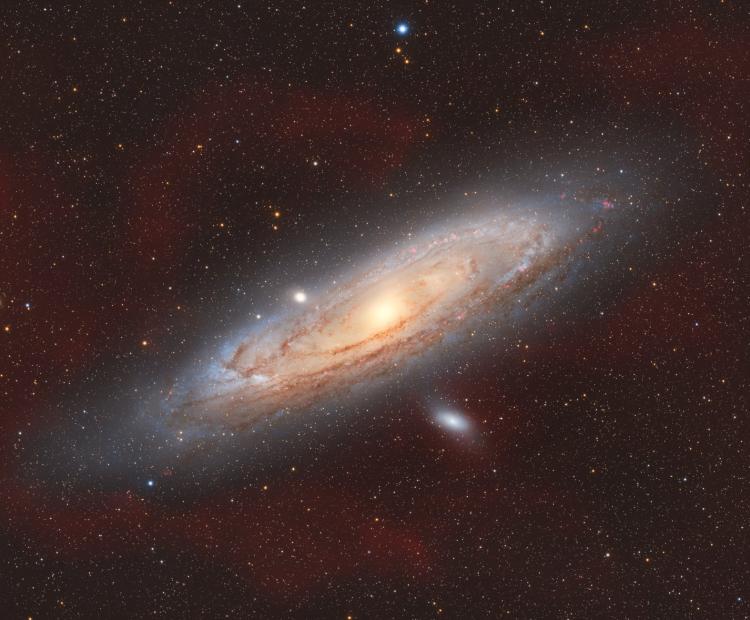 Andromeda Galaxy (HaRGB) | © Adriano Anfuso