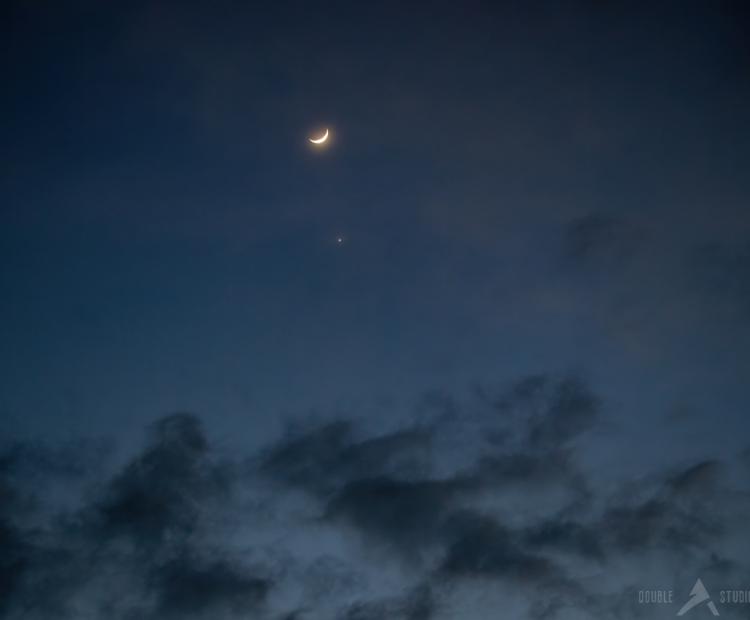 Moon & Venus | © Adriano Anfuso